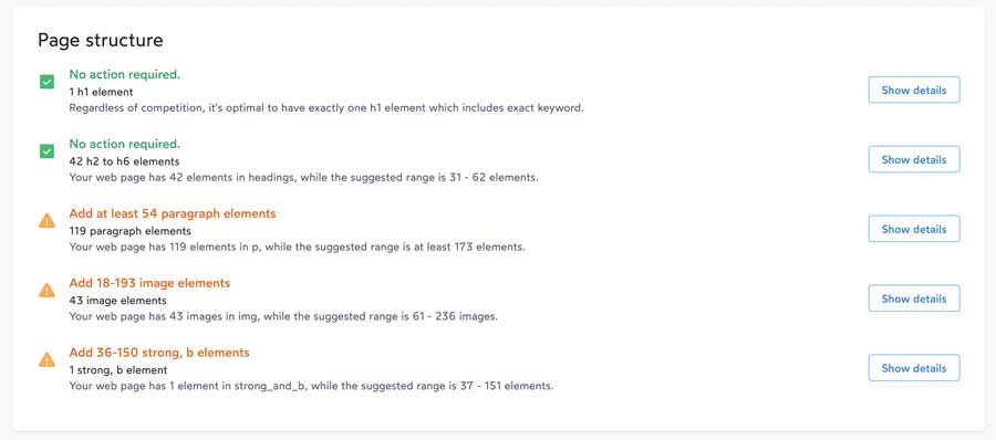 page-structure