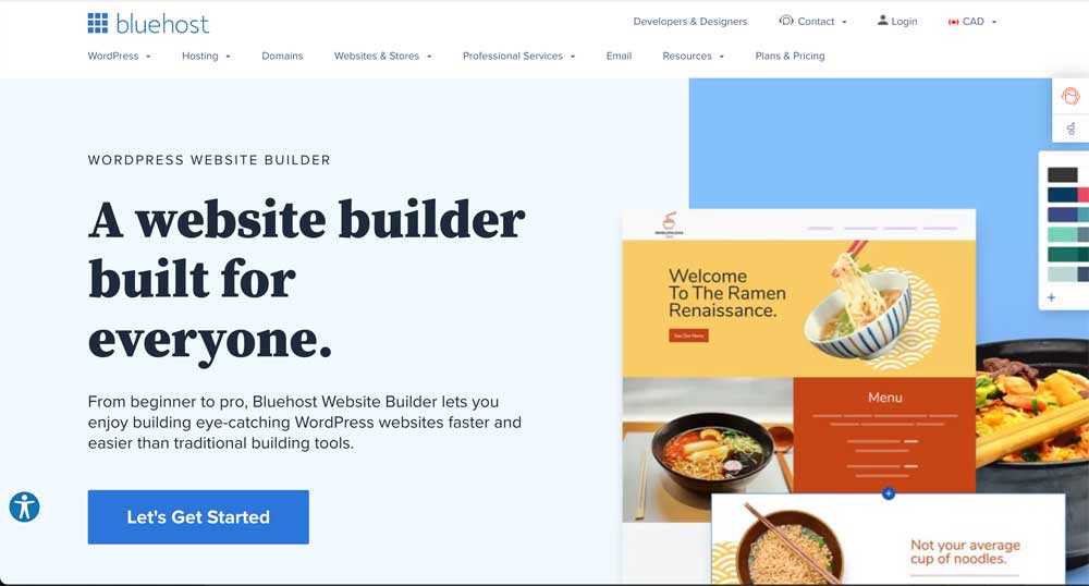 bluehost-website-builders