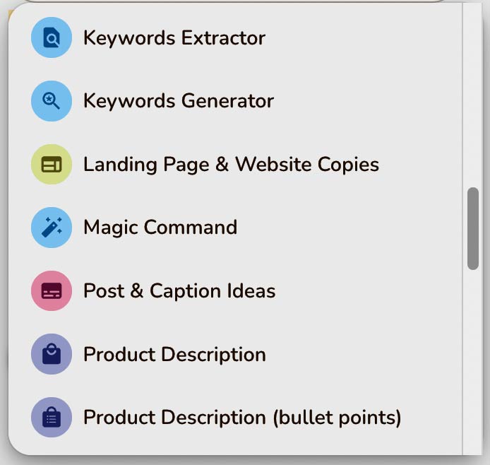 Scientific copywriting formulas